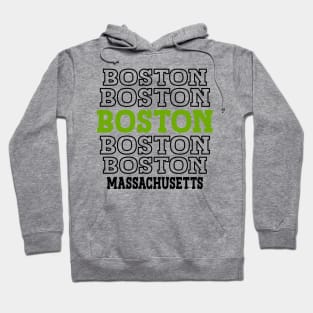 Boston, Massachusetts Hoodie